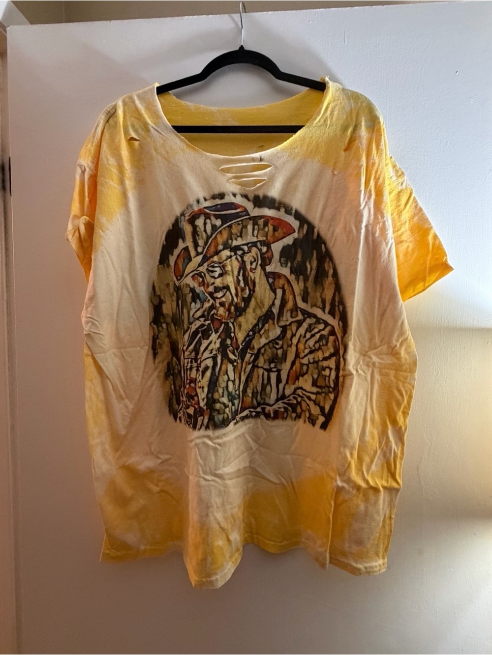 Tie-Dye Oversized Tee - Rip from Yellowstone/ Dutton Ranch